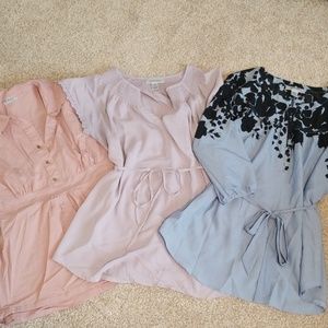 Maternity tops/blouses bundle
